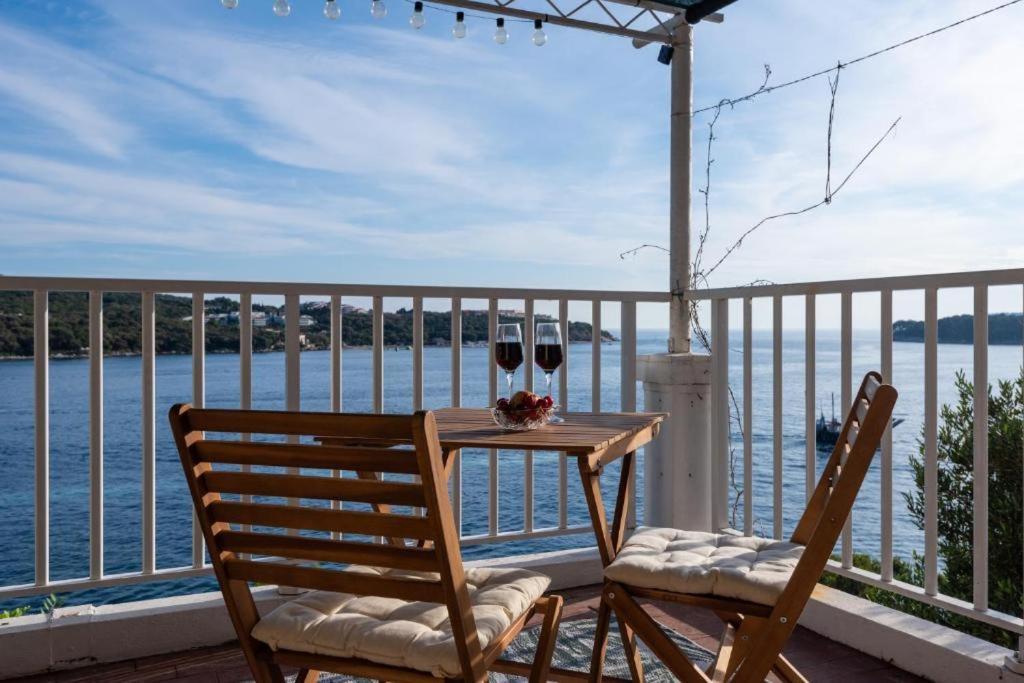 Villa Diamond Sea - Vacation House With Private Parking And A Big Terrace Over The Sea Dubrovnik Exterior foto